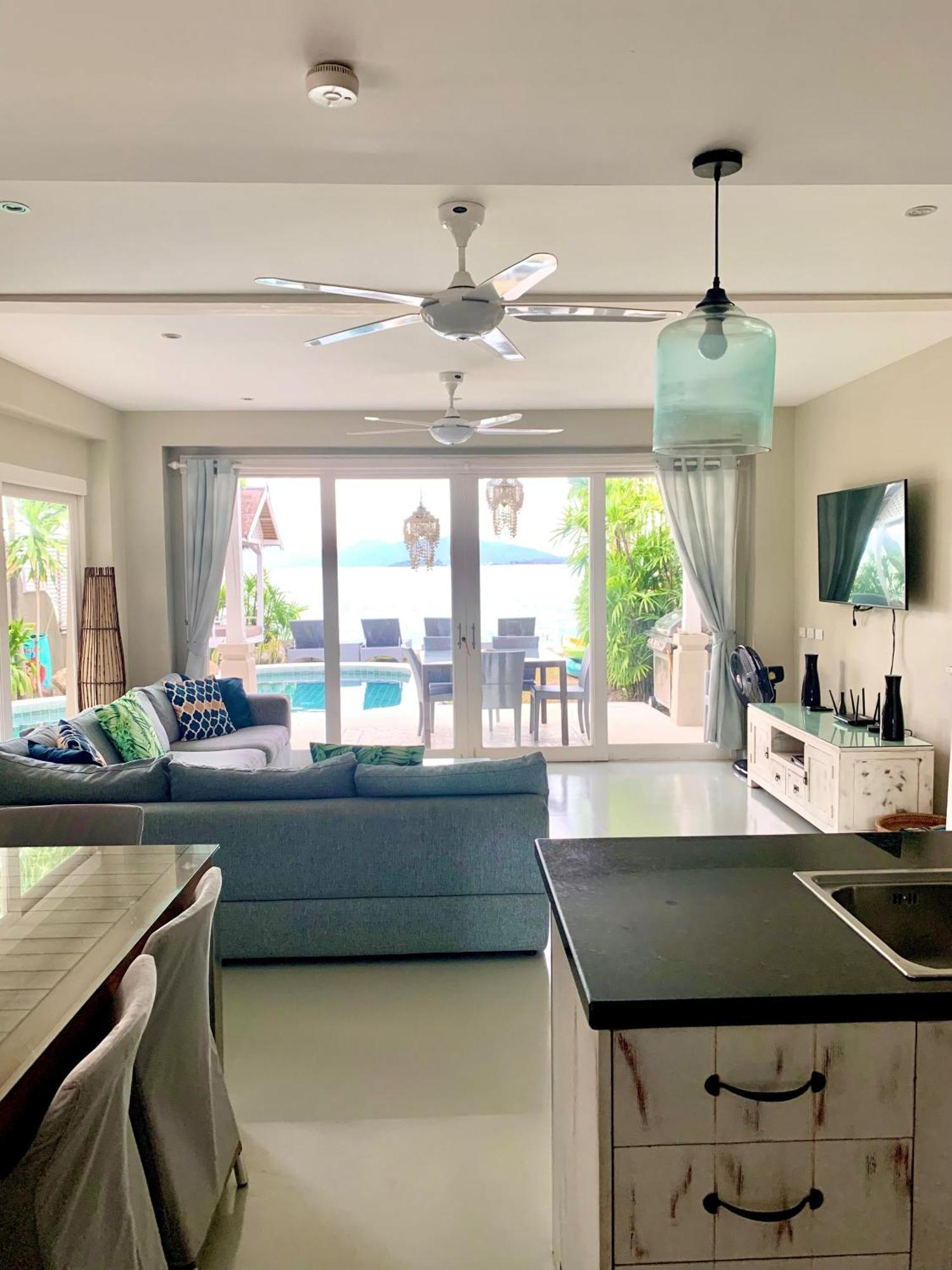 Beachfront Villa Charmant With Private Pool Koh Samui Bagian luar foto